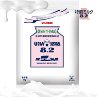 ราคา UHA Milk Candy ลูกอมนมสอดไส้ ห่อใหญ่ 250 1000 กรัม ลูกอมรสนม อร่อย หอมหวาน ลูกอมไส้เยิ้ม 4 รสชาติ เม็ด 4 67กรัม (18837460019)