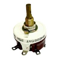 ราคา รีโอสตาร์ท rheostat 25W 1K2K3K5K 10โอม50โอม100โอม เป็นตัวต้านทานปรับค่าได้แบบเซรามิค (19336028868)