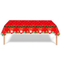 ราคา JOLLYBOOM คริสต์มาสตารางชุด Merry Christmas Tablecloth Christmas Theme Party พลาสติก Tablecover Xmas Snowman Christmas Tree ตารางผ้าสำหรับเด็กวันเกิด Party ตกแต่ง (16511684712)