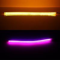 ราคา 2เส้น ไฟเดย์ไลท์ พร้อมไฟเลี้ยว ไฟเลี้ยว แบบวิ่ง 60ซม Ultrafine รถยนต์ DRL LED กลางวันไฟตัดหมอก ไฟตัดหมอก (19468868698)