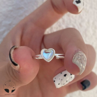 ราคา MNL RAINBOW HEART แหวนหัวใจ เปลี่ยนสีได้ ตามแสงตกกระทบ ฟรีไซส์ แหวนเงินแท้ แหวนแฟชัน แหวนไข่มุก แหวนไข่มุกแท้ แหวนพลอย แหวนน่ารัก (19662192561)