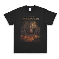 ราคา ย้อนยุคเสื้อยืด พิมพ์ลาย Game of Thrones House of The Dragons สําหรับผู้ชาย ส่งฟรี (20393393610)