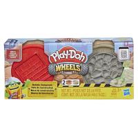 ราคา Play Doh Wheels Brick and Stone Buildin Compound 2 Pack of 8 Ounce Cans Nach 20ex ชุดสี รถก่อสร้าง แป้งโดว์ เพลย์โดว์ ของแท้ (9224477436)