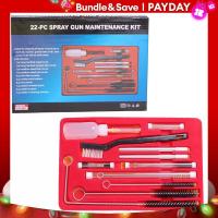 ราคา อุปกรณ์ทำความสะอาดกล้องพ่นสีแอร์บรัช23ชิ้นชุดรายละเอียดแอร์บรัชขนาดเล็ก hvlp ปืนสเปรย์ชุดกล่องเครื่องมือทำความสะอาด (21171078845)