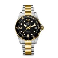 ราคา แถมเคสกันกระแทก นาฬิกา Titoni Seascoper 600 42mm Ceramic Bezel น้ำเงิน ดำ ทูโทน Avid Time ของแท้ ประกันศูนย์ (12562299439)