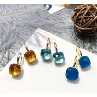 ราคา Classic Water Droplets Candies Style Earrings 22 Kinds of Color Crystal Drop Earring For Women Fashion Jewelry DJ1119 (16012961611)