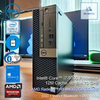 ราคา คอมพิวเตอร์ การ์ดจอแยก 2 GB Dell Optiplex 5070 SFF CPU Core i7 9700 Max 4 70GHz SSD 1 TB WIFI Bluetooth แรงๆ (19343086666)