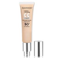 ราคา CC Cream 3in1 ซีซีครีม SIAMHOO Foundation พร้อม Spf 50 เหมาะกับทุกสภาพผิว 3in1รองพื้น คอนซีลเลอร์ และครีมกันแดด45ml (17135940108)