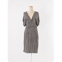 ราคา MNG เดรสผ้ายืดพิมพ์ลายทั้งตัว ป้ายแบรนด์ระบุไซส์ EUR M Preloved (20730129892)