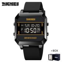 ราคา HotSKMEI ทหารนาฬิกากันน้ำสำหรับผู้ชาย Dual Time LED นาฬิกาจับเวลานาฬิกาข้อมือดิจิตอลแฟชั่นนาฬิกาอิเล็กทรอนิกส์ชายนาฬิกา Reloj (20290086407)