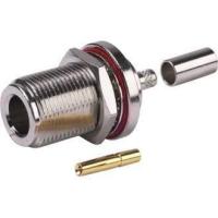 ราคา CON NF 100 BKD N Type female crimp for LMR100 LLC100 RG174 RG316 Bulkhead (413358200)