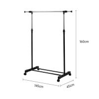 ราคา ราวแขวนผ้าบาร์เดี่ยว ราวตากผ้า ราวแขวนผ้าปรับระดับได้ ราวแขวนสแตนเลส ราวตากผ้ามีล้อ ประกอบง่าย มั่นคง แข็งแรงทนทาน Cheers (17442019861)