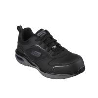 ราคา รองเท้าเซฟตี้ SKECHERS WORK สีดำ รุ่น ARCH FIT SR ANGIS COMP TOE (20618610132)