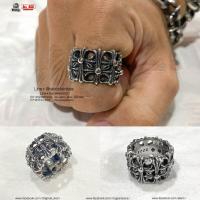ราคา แหวน โครมฮาทบาง รุ่น2 แหวนสแตนเลส แหวนเท่ๆ แหวนแฟชั่น สแตนเลสแท้ stainless 316l แท้100 allacc แหวนผู้ชาย แหวนเลส (11186191271)
