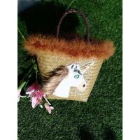 ราคา กระเป๋าสานกระจูดลายม้าโพนี่สีน้ำตาลขนาด 8 9 ลายใหม่ (7450729827)