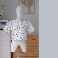 ราคา A05 เสื้อครอป ลายดอกเดซี่ ใส่ทํางาน ใส่เที่ยวได้ ผ้าไม่ต้องรีด Easter Egg (21288563901)