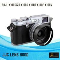ราคา Fuji Lens Hood LH X100 for Fujifilm Fuji X100 X70 X100S X100T X100F X100V with 49mm Lens Adapter Ring ทรงไลก้า (13698674765)