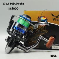 ราคา รอกสปินนิ่ง VIVA DISCOVERY DS2000 RED GOLD BLACK BLUE (1246172074)