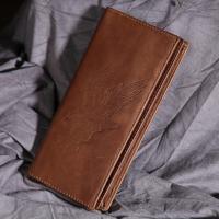 ราคา Siamcity mall กระเป๋าสตางค์ หนังแท้ 100 ใส่สตางค์ ใส่บัตรเครดิต ทรงยาว wallet brown (122916462)
