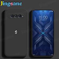 ราคา Jingsanc เคสโทรศัพท์สำหรับ Black Shark 4 4 Proเคสซิลิโคนเหลวนิ่มขอบตรงทรงสี่เหลี่ยมแฟชั่นป้องกันกล้องกันกระแทกด้านหลัง (7889262838)