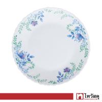 ราคา จานโอปอลทรงตื้น Garden Blue KASSA HOME รุ่น HBTP85 ขนาด 8 5 นิ้ว สีน้ำเงิน (16323194042)