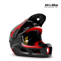 ราคา หมวกจักรยานเสือภูเขาเต็มใบ MET Parachute MCR Convertible Full Face Helmet MIPS (14627607256)