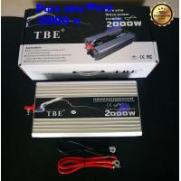 ราคา อินเวอร์เตอร์เพียวซายเวฟ Pure Sine Wave Inverter 2000 w DC12V to AC220V หม้อแปลง เครื่องแปลงไฟ ไฟแบตเป็นไฟบ้าน ใช้กับมอเตอร์ 12V 24V โซล่าเซลล์ ปั้มน (4154294228)