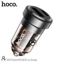 ราคา สินค้าใหม่ HOCO DZ15 หัวชาร์จในรถยนต์ อะแดปเตอร์ที่ชาร์จในรถยนต์ Car Charger หัวชาร์จรถ 2 ช่อง Type C PD 45W USB QC3 0 มีรับประกัน (20512706619)