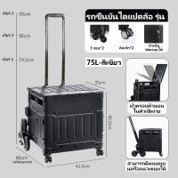 ราคา รถเข็นพับได้ 100 kg รถเข็นขายของ รถเข็นแคมปิ้ง รถเข็นจ่ายตลาด ตะกร้ารถเข็น รถเข็นของ 4 ล้อ รถเข็นช้อปปิ้ง ตะกร้าล้อลาก รถลากของพับได้ (20685770219)