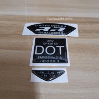 ราคา สติ๊กเกอร์ติดหมวกกันน็อค agv Pista GPRR Corsa Corsa GPR k1 k3 k3sv k5 k5s สติ๊กเกอร์ไซส์หมวกกันน็อค s m l xl xxl S M L XL XXL AGV PISTA GPR LOGO โลโก้ไซส์ made in italy DOT RR (15781954089)