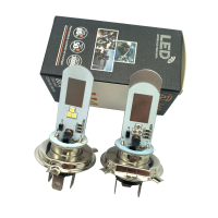 ราคา ไฟหน้า Led หลอดไฟ LED 3ขา H4 ac dc (12239652470)