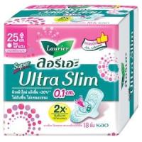 ราคา ลอรีเอะผ้าอนามัยซุปเปอร์อัลตร้าสลิม 25ซม 18ชิ้น (11258071225)