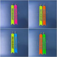 ราคา ราคาต่อชิ้น 1ชิ้น มี2สี ริบบิ้นห้อยท้ายรถ ป้ายห้อยท้ายรถ สะท้อนแสง มีหลายรุ่น (17827321273)