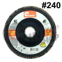 ราคา แพ็ค6ใบ จานทรายซ้อนหลังแข็ง จานทรายนูน 4นิ้ว KINIK ขนาด100 x 16 mm สีน้ำตาล เบอร์ 40 60 80 100 120 150 240 320 400 (15806324568)