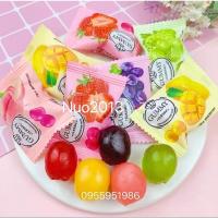 ราคา เยลลี่ผลไม้หนึบเยลลี่กัมมี่Gummy jellyเยลลี่ผลไม้ 500กรัม (12772709163)