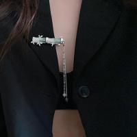 ราคา การออกแบบเฉพาะ HUIJIGA ด้วยความรู้สึกหรูหราเข็มกลัดโลหะเงินเนื้อลาวาเข็มกลัดมุกหัวใจอุปกรณ์เสริมชุดสูทหลายแบบ (20313240927)