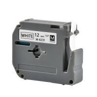 ราคา 1PCS 9 12mm MK 231 Brother ที่เข้ากันได้ M K231 MK 221 MK 131 MK 531 MK 631 MK 621เทปฉลากลามิเนต MK231เทปฉลาก MK221สำหรับ PT 70 PT 80 (19524336864)