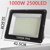 ราคา สปอร์ตไลท์ led 220v ไฟสปอร์ตไลท์ 1000W 200W 50W ไฟกลางแจ้ง Flood Light Saving ผนังกันน้ำโรงรถสนามฟุตบอลแสงน้ำท่วมไฟ ตกแต่งสวน ขนาด IP66 Waterproof (21209692613)