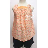 ราคา เสื้อคอกระเช้า เสื้อลายดอก เสื้อสงกรานต์ รหัสA01 ลายดอกแต่งคอลูกไม้คอทรงสี่เหลี่ยม ใส่สบายสวยเกินเบอร์มากกก (4553010872)