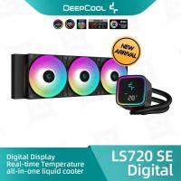 ราคา DeepCool CPU Water Cooler All in one LS720 SE Digital Real time Temperature CPU Block 360mm Radiator with 12cm ARGB Fan 3100 RPM lesufgmze7 (20985172411)