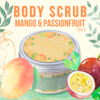 ราคา สครับ MANGO AND PASSION FRUIT BODY SCRUB บอดี้สครับ250g (17031595681)