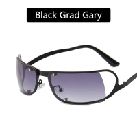 ราคา แว่นกันแดดทรงวงรีโลหะ Steampunk Vintage Shades (16824759117)
