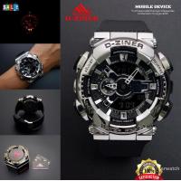 ราคา นาฬิกา D ZINER ของแท้ 100 รุ่น DZ 8119 พร้อมกล่องกล่องแบรนด์ D ZINER สายRubber ใช้ได้ 2 ระบบ ทั้ง Digital และ Analog ดูวันที่ ตั้งปลุก จับเวลา กันน้ำ เขียวทหาร (7912485945)