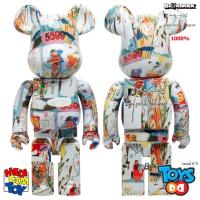 ราคา BEARBRICK Andy Warhol JEAN MICHEL BASQUIAT 4 1000 (14915245581)