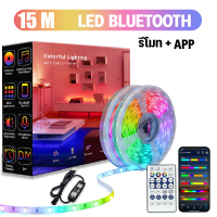 ราคา ไฟประดับห้อง ไฟเส้น ไฟแต่งห้อง แถบไฟ LED ไฟ RGB ไฟติดผนังห้อง ไฟLED ติดห้อง ไฟตกแต่งห้องนอน (20661749447)