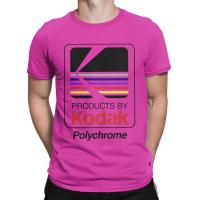 ราคา ผลิตภัณฑ์โดย Kodak Polychrome เสื้อยืดผู้ชาย Vintage Tees ฝ้ายรอบคอสั้นแขนเสื้อ T เสื้อ Tops (17294899989)