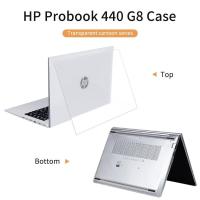 ราคา Apply to HP Probook 440 G8 14 inch Laptop Case for Pavilion 14 dv Protection PVC Hard Shell Notebook Cover Cartoon Case (14959771812)