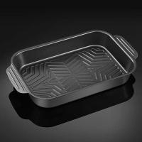 ราคา VIVINICE เครื่องย่างอาหารสี่เหลี่ยมแบบไม่ติด เหล็กเกรดอาหารสำหรับเตาแก๊ส เตาอบ เตาไฟฟ้า (20606888428)