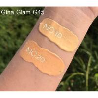 ราคา Gina Glam Double Wear Stay In Matte foundation SPF 15 30 ml G45 ครีมรองพื้น (20316562706)