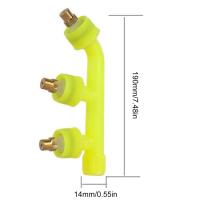 ราคา หัวฉีดพ่นฉีดยาฆ่าแมลงสำหรับการเกษตรชุดหัวฉีด2 3 4สำหรับสวนสนามหญ้า (19391030014)